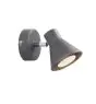 Nordlux Eik Luce Da Parete Metallo Grigio | Adatto per 1x GU10