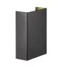 Nordlux Fold 10 Luce Da Parete Aluminium Nero Up & Down 5.4W 225lm - 830 Luce Calda - 